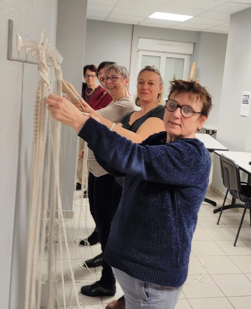 Macramé, Les P’tites Mains de Saint-Victor